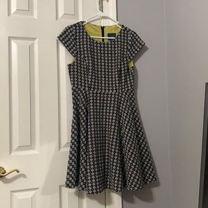 Maeve Jacquard pattern dress🖤🤍